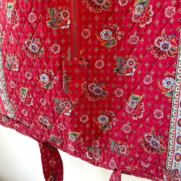 Vintage Vera Bradley Floral Quilted Cottagecore Boho Coastal Grandma Garment Bag - Picture 2 of 7